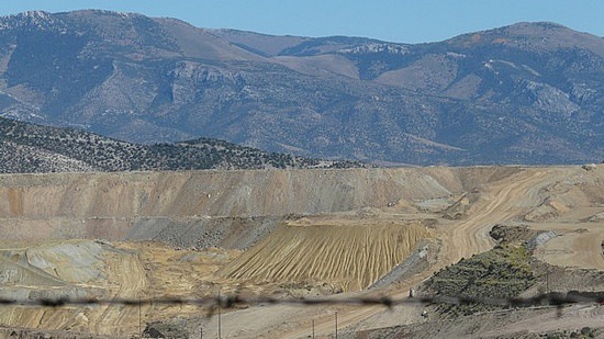 Copper mining, Ruth, NV