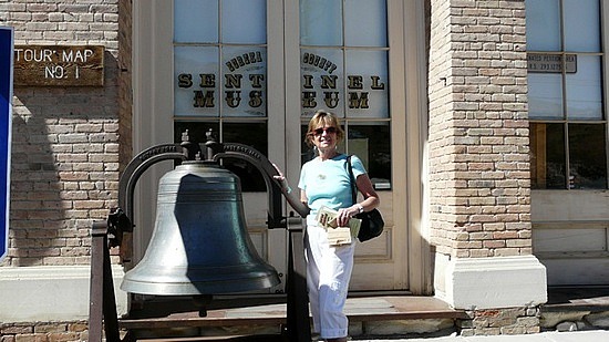 Sally at Eureka Museum