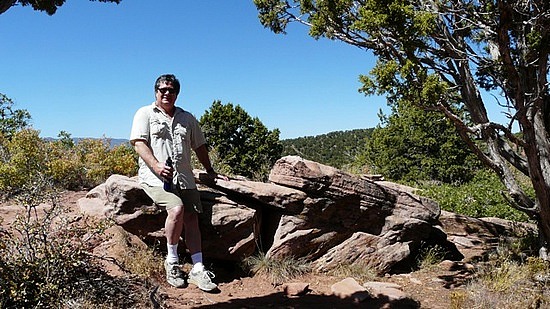 Mark on Kolob Canyons Hike