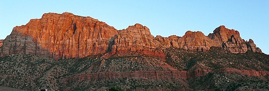 Canyon scenery 11 (sunset)