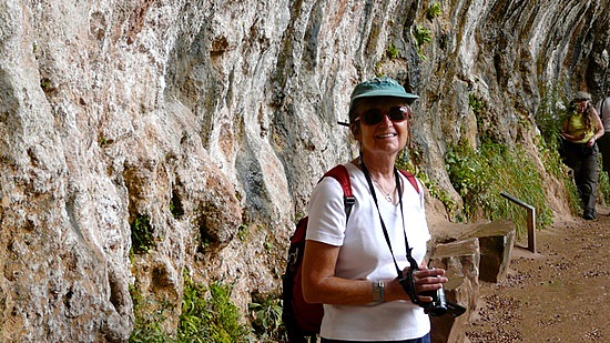 Sally at Weeping Rock