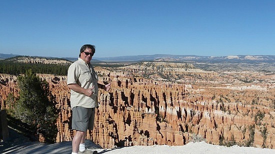 Mark at Bryce Amphitheater