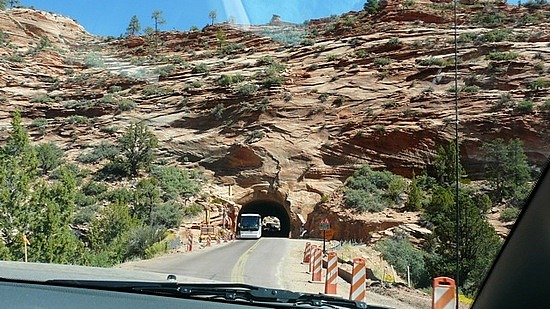 Tunnel on Highway 9