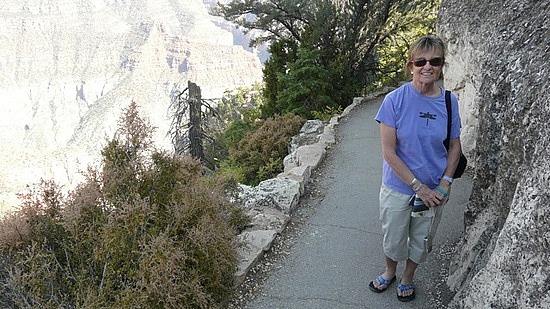 Bright Angel Trail Was Scary!