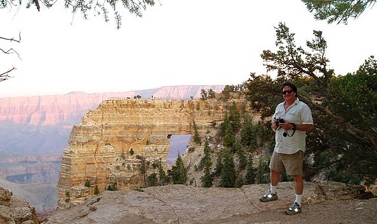 Mark at Angels Window