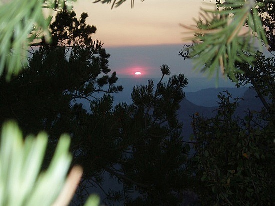 Sunset at Cape Royal Point