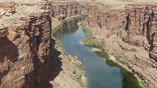 Rafters on the Colorado