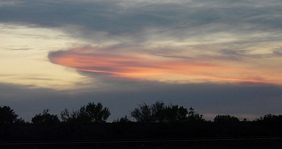 Pretty Sky Over Holbrook