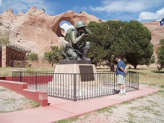 Navajo Code Talker Memorial