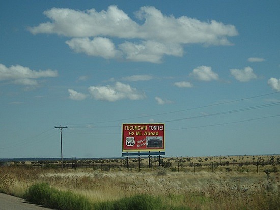 Tucumcari Tonite Sign