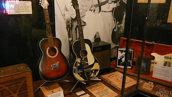 Display at Sun Studios