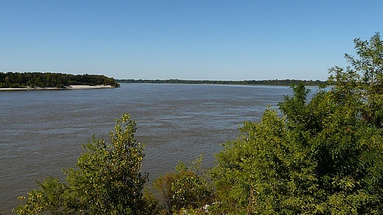 Mississippi River from "ground level"