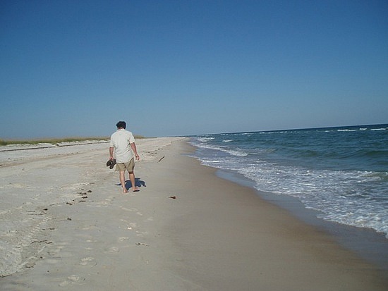 Walking on the Beach