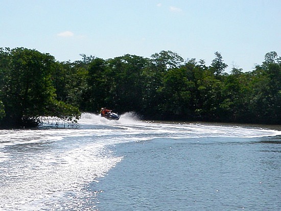 Jetskiing