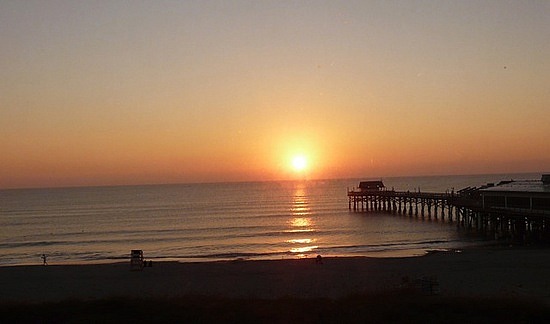 Sunrise at Cocoa Beach