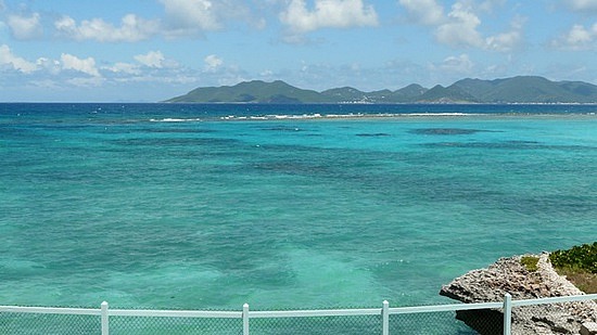 View of St. Martin from our House