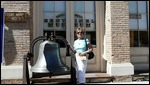 Sally at Eureka Museum