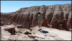 Mark at Cathedral Gorge