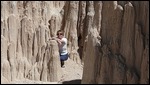 Sally at Cathedral Gorge