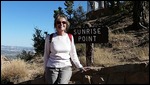 Sally at Sunrise Point, Bryce