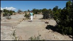 On the Trail above Canyon del Muerto