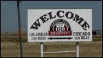 Welcome to Adrian, Route 66 Midpoint