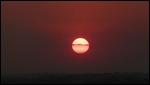 Sunset Over the Mississippi River