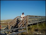 Mark on St. George Island