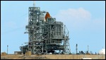 Shuttle on the pad