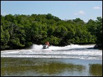 Jetskiing