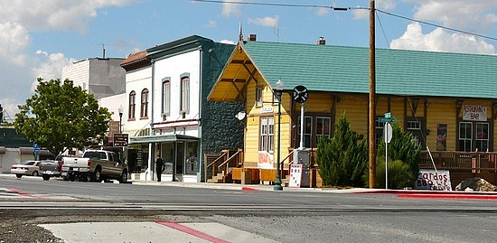 Old RR station in Lovelock