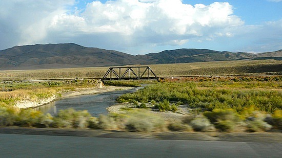 Scenic rail bridge