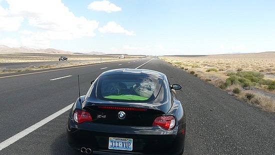 View of I-80