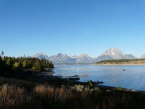 Early Morning at Signal Mountain Lodge