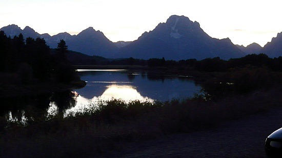 Sunset at Oxbow Bend