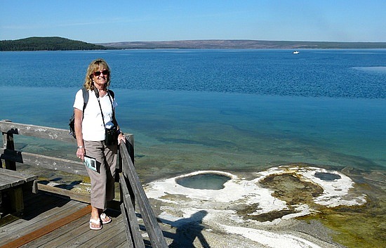 Sally at West Thumb