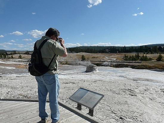 Walk Around Old Faithful Loop