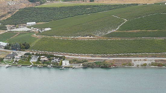 Seaplane View of Lake Chelan