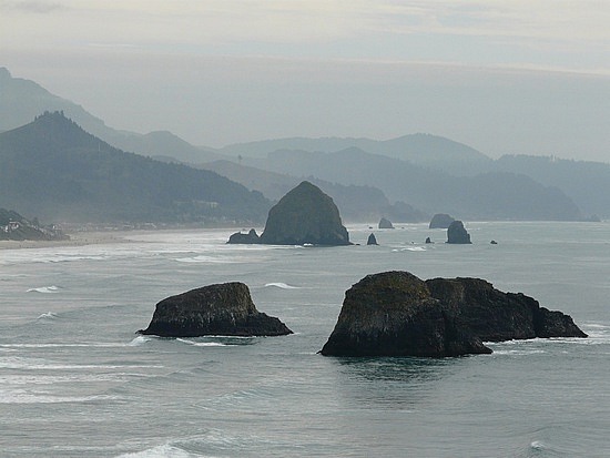 Haystack rock, Cannon Beach