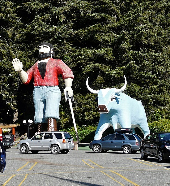 Paul Bunyan & Babe the Blue Ox