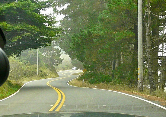 On the way to Mendocino