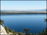 Jenny Lake from Inspiration Point