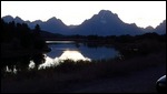 Sunset at Oxbow Bend