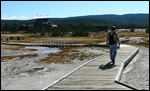 Mark on Old Faithful Loop Walk