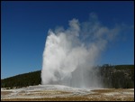 Old Faithful Blasting Off