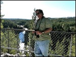 Mark at Grand Canyon of the Yellowstone