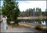 Mark at Fishing Bridge