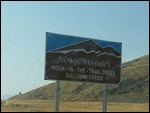 Indian Reservation Sign