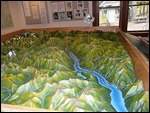 Lake Chelan Relief Map