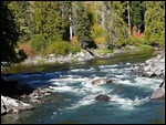 Driving through the Cascades